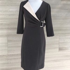 Kay Unger vneck pretty dress